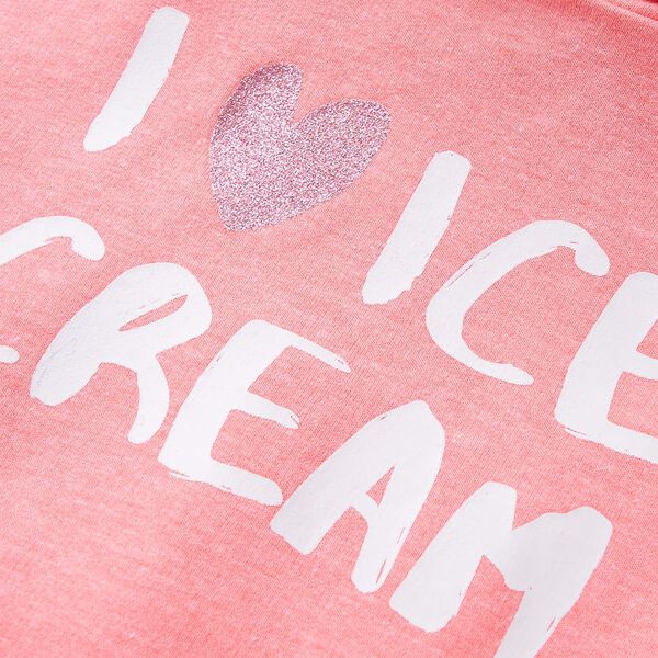 Felpa con Cappuccio da Bambina Rosa Brillante 92