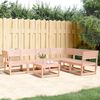 vidaXL Set Divani da Giardino 6 pz in Legno Massello di Douglas