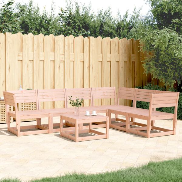 vidaXL Set Divani da Giardino 6 pz in Legno Massello di Douglas