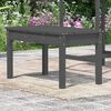 vidaXL Panca da Giardino Grigia 80x44x45 cm Legno Massello di Pino