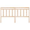 vidaXL Testiera per Letto 206x4x100 cm in Legno Massello di Pino