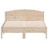 vidaXL Letto senza Materasso 135x190 cm in Legno Massello di Pino