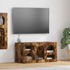 vidaXL Mobile TV Rovere fum&eacute; 80 x 35 x 40 cm Legno multistrato