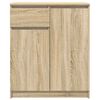 vidaXL Credenza con Cassetto Rovere Sonoma 71x35x84 cm in Truciolato