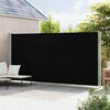 vidaXL Tenda Laterale Retrattile per Patio 220x600 cm Nera