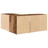 vidaXL Mobile Angolare Legno Antico 160x40x45 cm in Truciolato