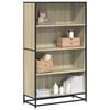 vidaXL Libreria Rovere Sonoma 80,5x35x139 cm in Truciolato