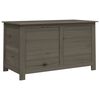 vidaXL Scatola Cuscini Antracite 100x50x56 cm Legno Massello di Abete