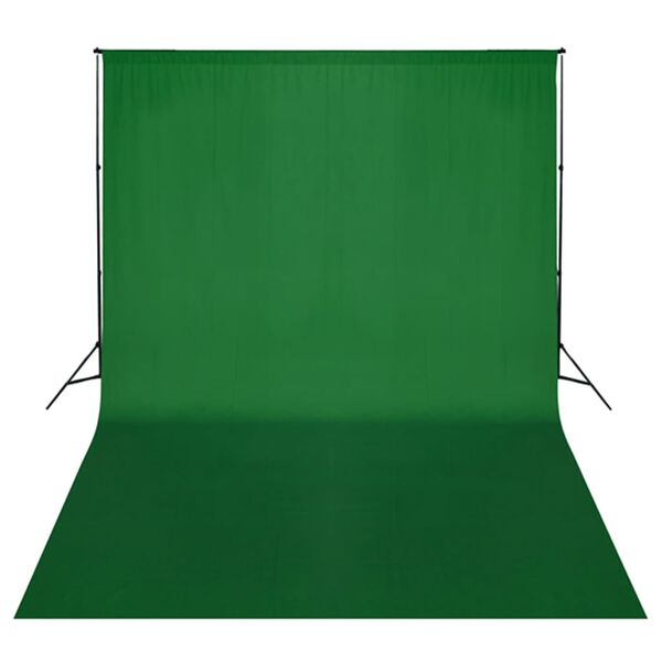 vidaXL Kit per Studio Fotografico con Set Luci, Fondale e Riflettore