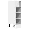 vidaXL Armadio Inferiore &ldquo;Riga&rdquo; Bianco 20x44,5x81,5 cm