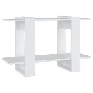 vidaXL Libreria/Divisorio Bianco 80x30x51 cm