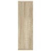 vidaXL Mensola a Muro Rovere Sonoma 85x16x52,5 cm in Legno Multistrato