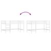 vidaXL Struttura del letto loft per bambini Bianco 79,5 x 200 cm