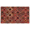 vidaXL Runner Tappeto MARSA Multicolore 80 x 100 cm Poliestere e PVC