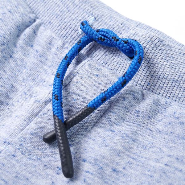 Pantaloncini per Bambini con Coulisse Blu M&eacute;lange 140