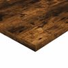 vidaXL Mensole Parete 4pz Rovere Fumo 60x30x1,5 cm Legno Multistrato