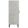 vidaXL Credenza Grigio Cemento 69,5x34x90 cm in Legno Multistrato