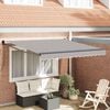 vidaXL Tenda da Sole Grigio chiaro 300 x 250 cm Poliestere