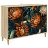 vidaXL Credenza LOCHEM Sonoma 102 x 33 x 75 cm Legno ingegnerizzato