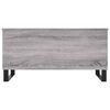 vidaXL Tavolino Salotto Grigio Sonoma 90x44,5x45 cm Legno Multistrato