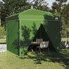vidaXL Tenda Gazebo Verde 243 x 243 x 251 cm Tessuto