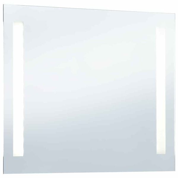 vidaXL Specchio da Parete a LED per Bagno 100x60 cm