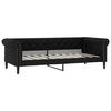 vidaXL Letto da Giorno Nero 90x190 cm in Similpelle