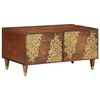 vidaXL Tavolino da salotto Marrone miele 80 x 50 x 40 cm