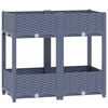 vidaXL Fioriera Rialzata 80x40x71 cm in Polipropilene