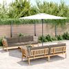 vidaXL Set Divano Pallet Giardino 5pz con Cuscini Massello Acacia
