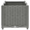 vidaXL Fioriera Rialzata 80x40x38 cm in Polipropilene