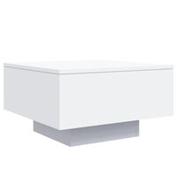 vidaXL Tavolino da Salotto Bianco 55x55x31 cm in Legno Multistrato