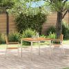vidaXL SediadaGiardino 2 pcs Marrone 56x54,5x87cm Teak solido
