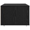 vidaXL Mobile con Cassetti Nero 55 x 45 x 33.5 cm Legno multistrato