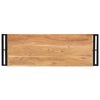 vidaXL Tavolo Consolle 90x30x75 cm in Legno Massello di Acacia