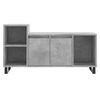 vidaXL Mobile per TV Grigio Cemento 100x35x55 cm Legno Multistrato