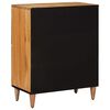 vidaXL Credenza Naturale 60 x 33 x 75 cm Legno di mango massello