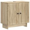 vidaXL Armadio per Lavabo da Bagno EDE Rovere Sonoma