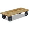 vidaXL Tavolino da Salotto in Legno di Mango 120x60x30 cm