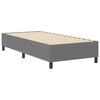 vidaXL Struttura letto piattaforma Grigio chiaro 100 x 200 cm Tessuto