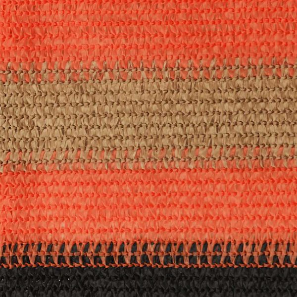 vidaXL Paravento da Balcone Multicolore 90x500 cm in HDPE