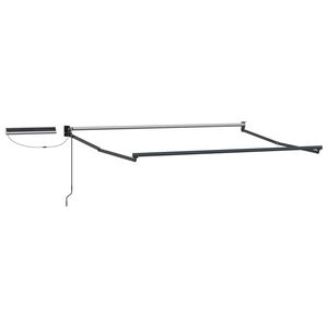 vidaXL Struttura della tenda elettrica retrattile Antracite 2,5 x 2 m