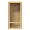 vidaXL Terrario Marrone 50 x 50 x 100 cm OSB
