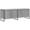 vidaXL Mobile TV 140 x 36 x 49.5 cm Grigio Sonoma Legno ingegnerizzato