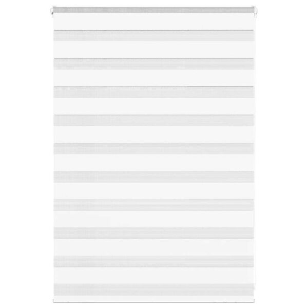 vidaXL Tenda a Rullo Zebra Larghezza Tessuto 95,9 cm Poliestere