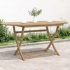 vidaXL Tavolo da Giardino Pieghevole 160x85x75cm Legno Massello Acacia