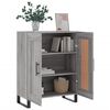 vidaXL Credenza Grigio Sonoma 69,5x34x90 cm in Legno Multistrato