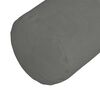 vidaXL Cuscini a rullo 2 pcs Grigio scuro Ø 25 x 70 cm