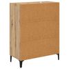 vidaXL Credenza Rovere artigianale 69,5 x 34 x 90 cm