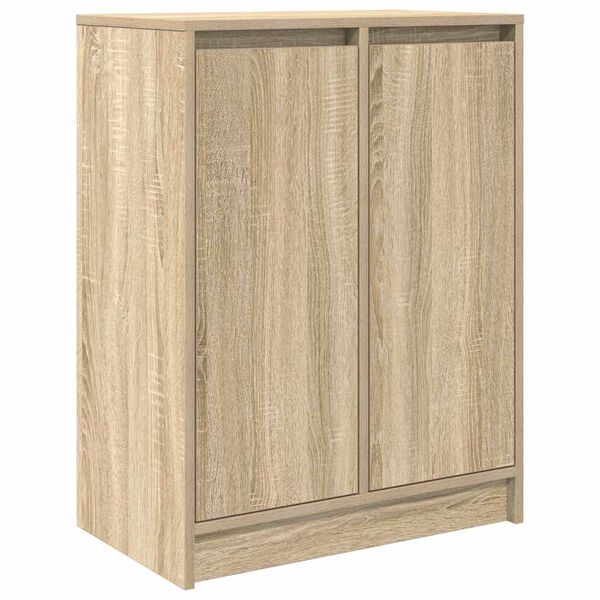 vidaXL Credenza Rovere Sonoma 57x34x76 cm in Legno Multistrato